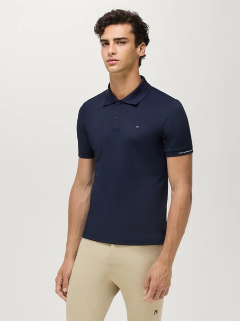 POLO  UOMO FRESCO TECH TOMMY HILFIGER EQUESTRIAN Polo da allenamento, Uomo 